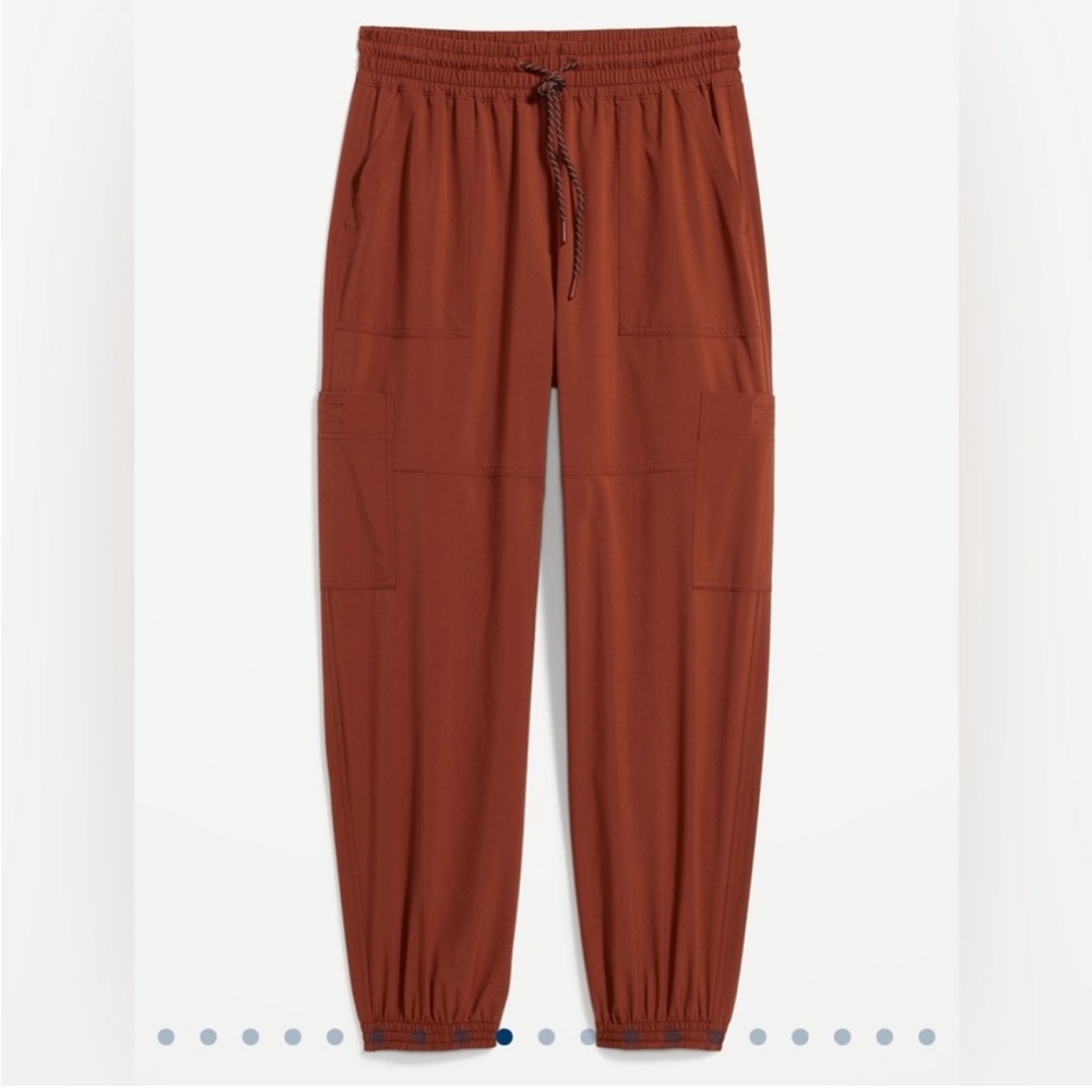 Old Navy Extra High-Waisted StretchTech Cargo Jogger Pants for Women never worn!